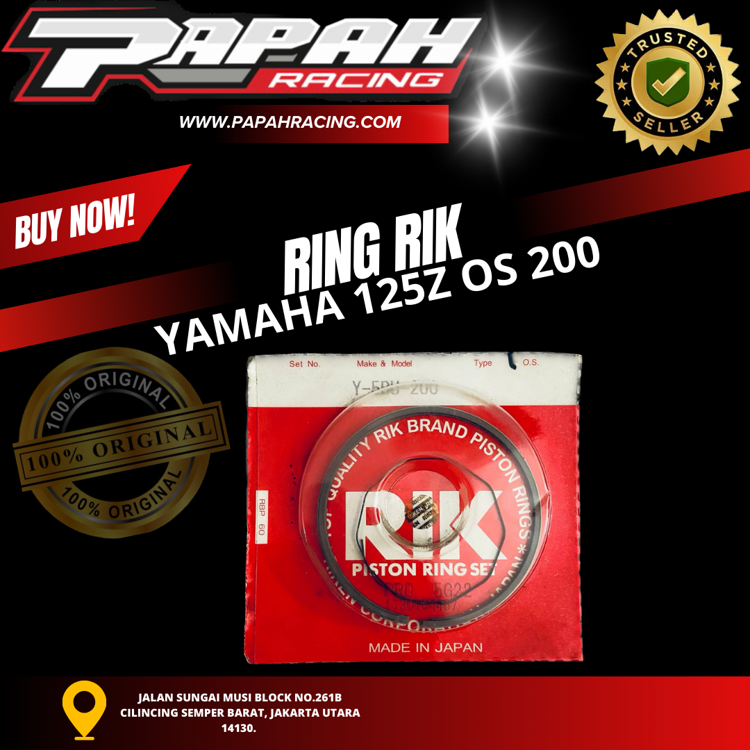 RING RIK YAMAHA 125Z OS 200